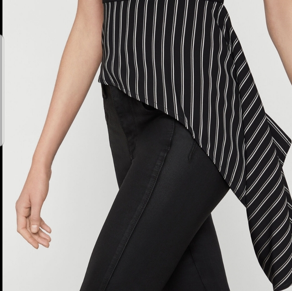 BCBG stiped twill top - Picture 3 of 6